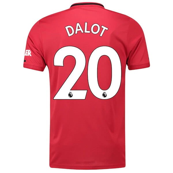 Camiseta Manchester United NO.20 Dalot 1ª Kit 2019 2020 Rojo